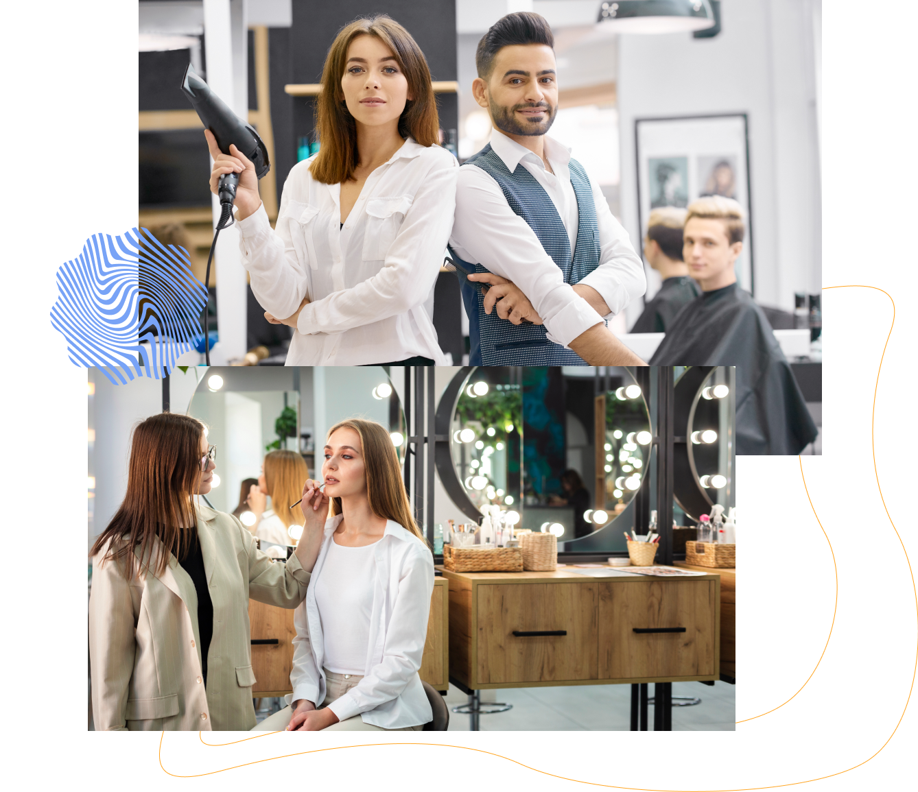 Beauty salons and barbershops